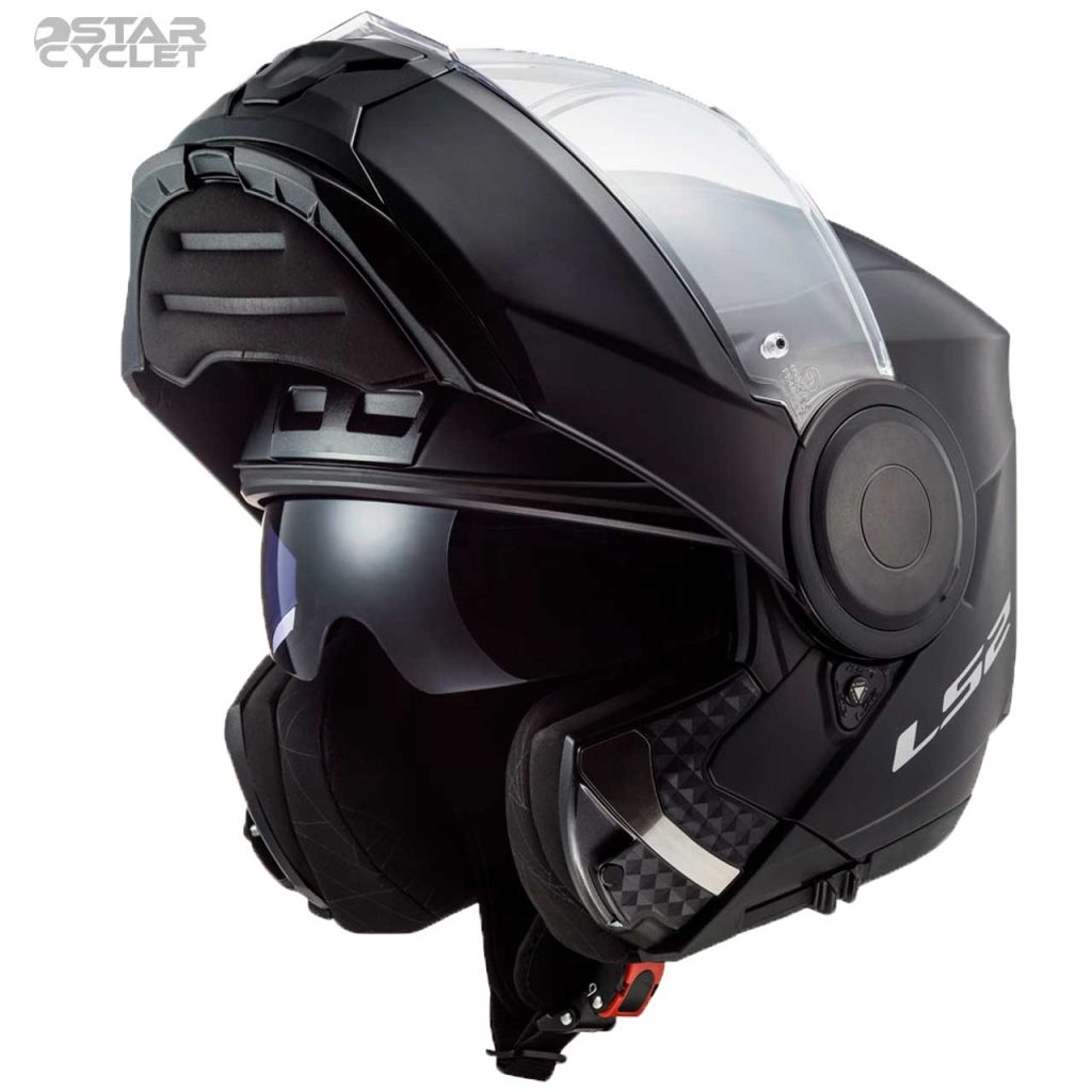 کلاه کاسکت فک متحرک ال اس تو مدل SCP-BLACK