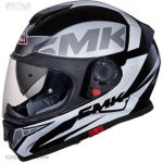کلاه کاسکت فک ثابت SMK تویستر مدل LOGO (gl261)