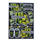 برچسب بدنه موتور سیکلت مدل ENEMONSTER