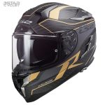 کلاه کاسکت فک ثابت LS2 مدل CHALLENGER-CARBONGL