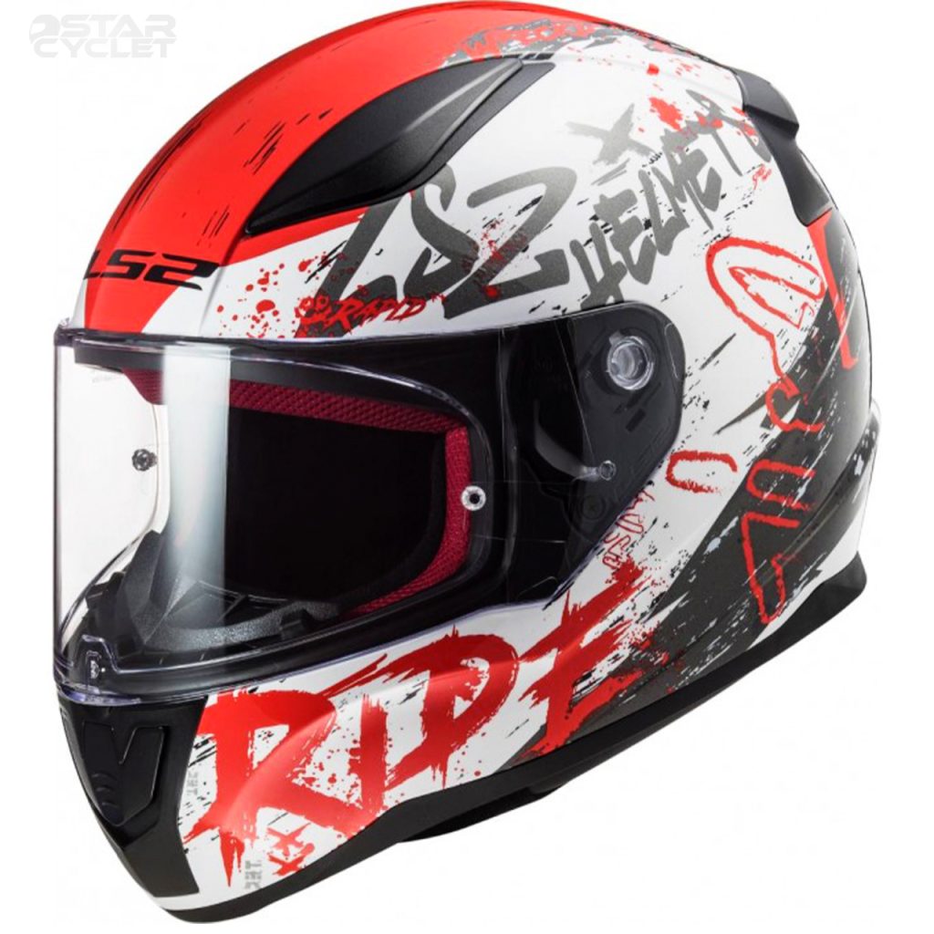 کلاه کاسکت فک ثابت ال اس 2 مدل RAPID-RIDE-RD