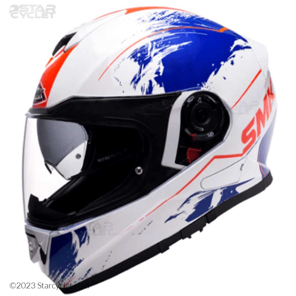کلاه کاسکت فک ثابت SMK تویستر مدل HELMET (gl153)