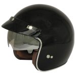 کلاه کاسکت وسپایی راپیدو مدل 859-BLK مشکی براق