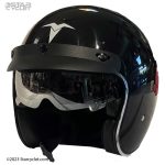 کلاه کاسکت تکنو مدل SHN-BLK