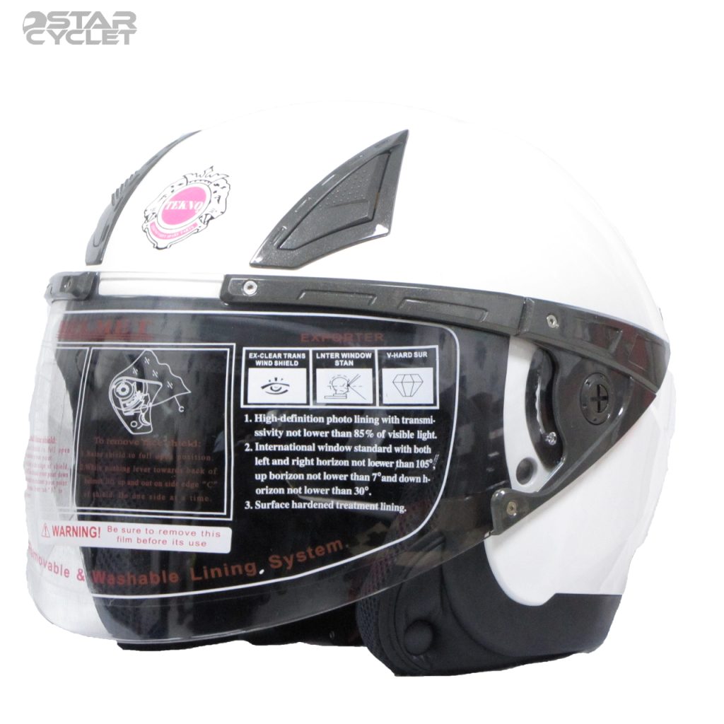 کلاه کاسکت تکنو مدل 940 WHT