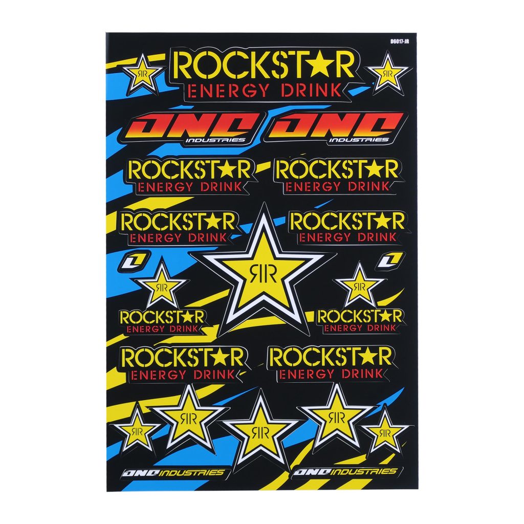 برچسب بدنه موتور سیکلت مدل ROCKSTAR