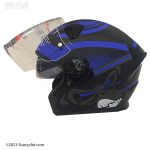 کلاه کاسکت DA1 مدل 407 BLK-BLU