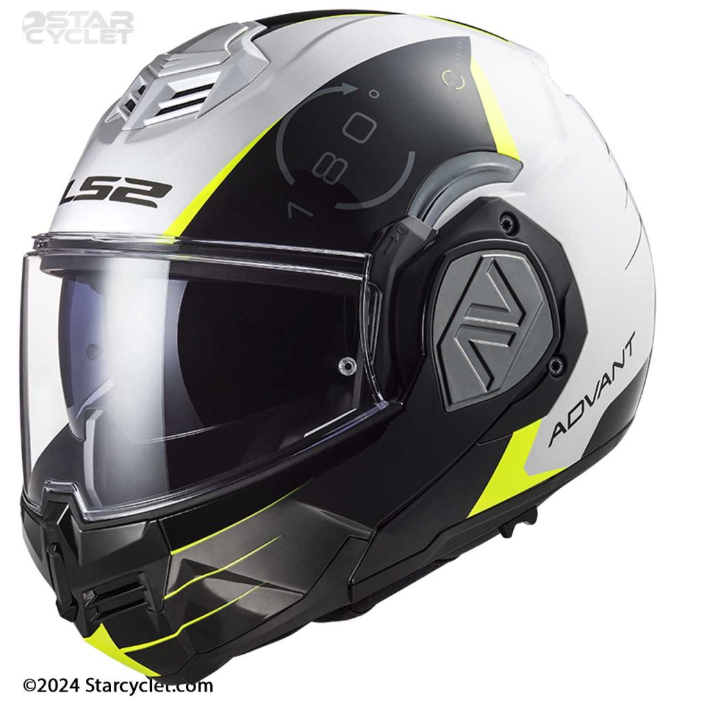 کلاه کاسکت LS2 فول متحرک مدل ADVANT-CODEXSHINE