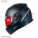 کلاه کاسکت فک ثابت EK مدل MATT-BLACK