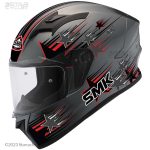 کلاه کاسکت فک ثابت SMK استلار مدل RAIN STAR (MA623)