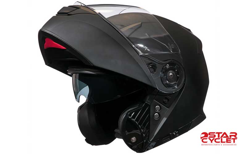 کلاه کاسکت فک متحرک