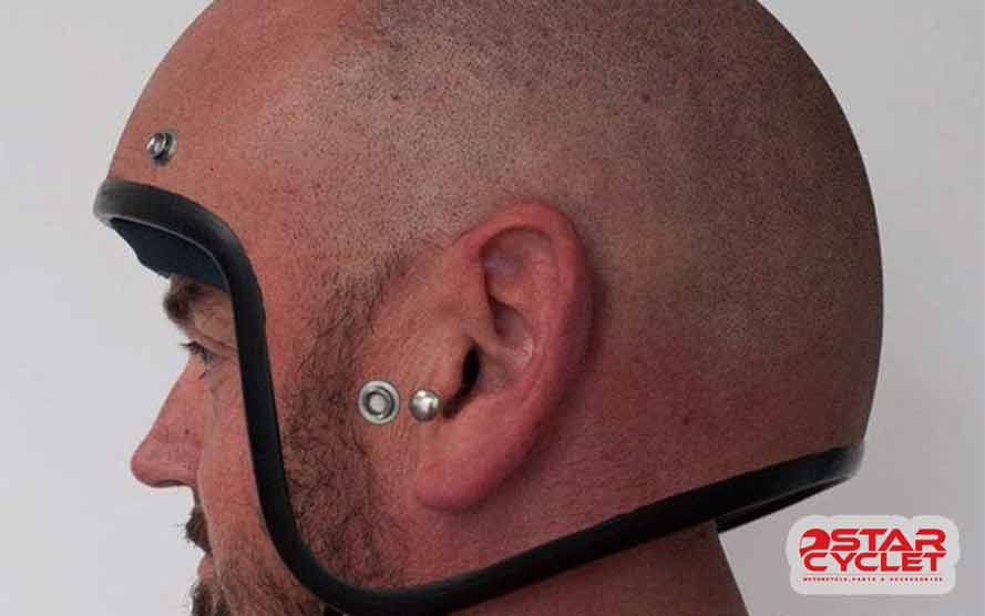 کلاه کاسکت طرح سر آدم