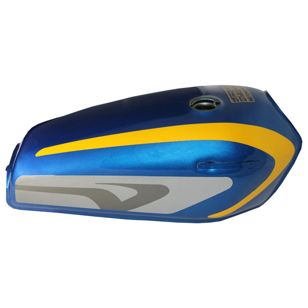 باک موتورسیکلت کا سی اس مدل BLU_custom