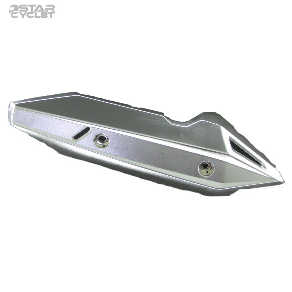 کاور اگزوز هوندا کلیک و طرح کلیک رنگ نقره ای (نشکن)