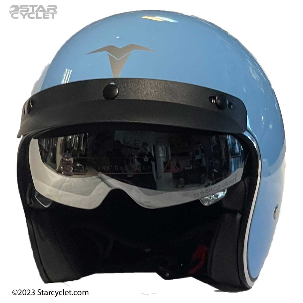 کلاه کاسکت تکنو مدل BLUE
