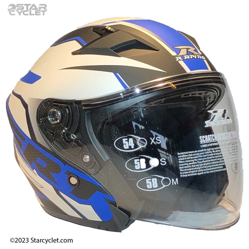 کلاه کاسکت راپیدو مدل SRT-BLU 878