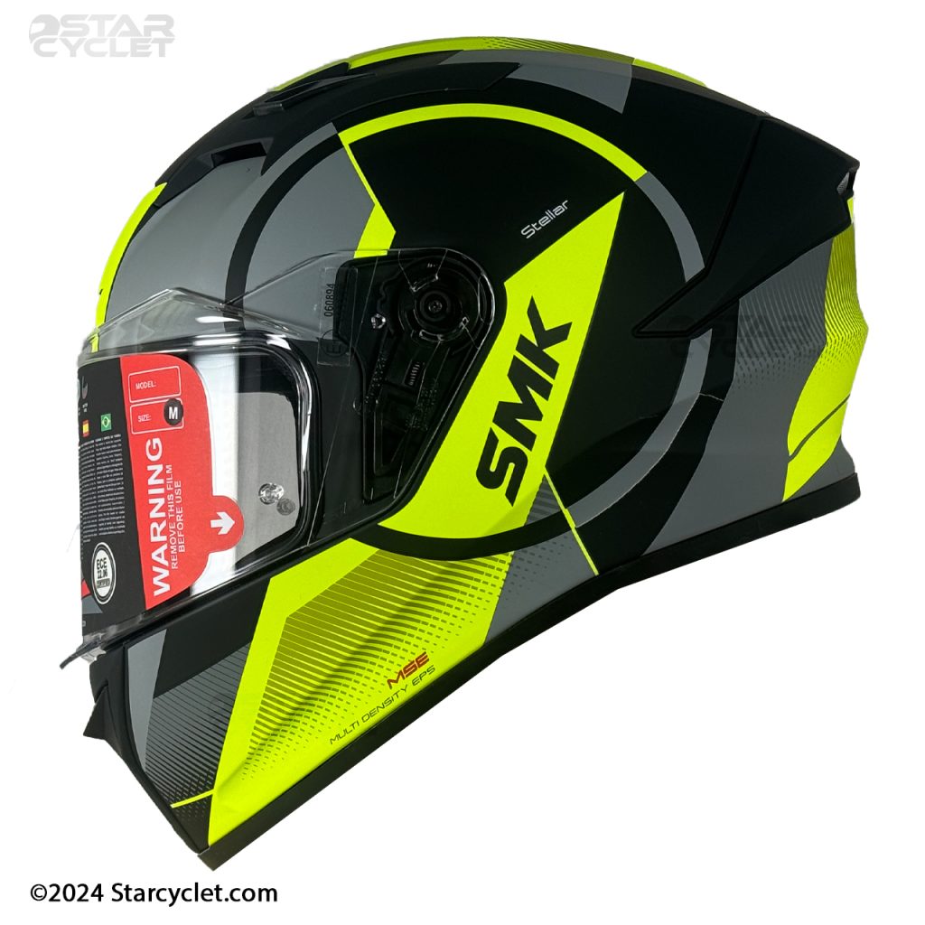 کلاه کاسکت فک ثابت SMK استلار مدل FARO (MA264)