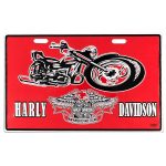 پلاک موتور سیکلت مدل harley01