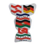 برچسب باک موتور سیکلت آذین یدک مدل 1+5