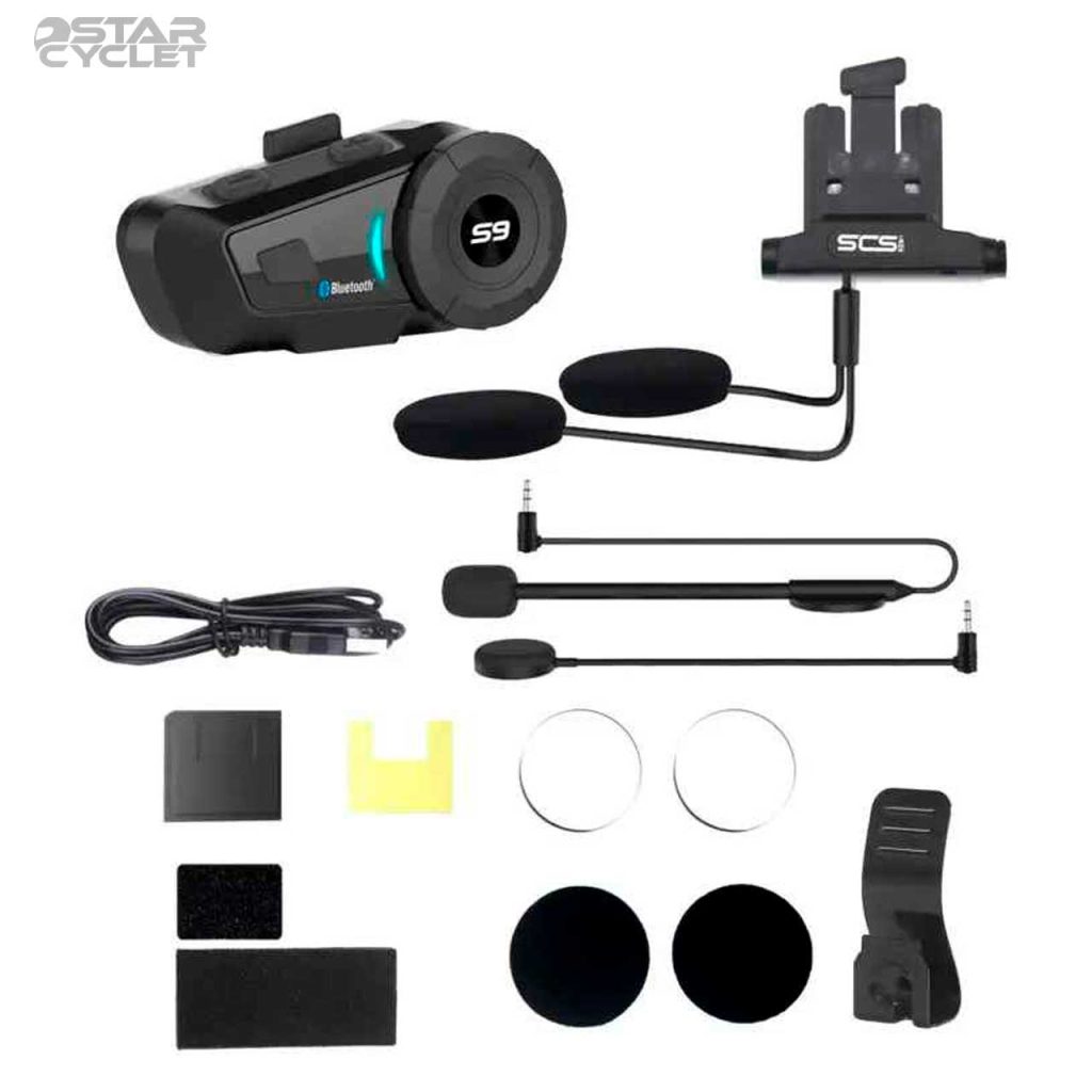 هدست اینترکام کلاه کاسکت SCS مدل S-9