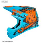 کلاه کاسکت کراسی سومان مدل LIGHT- BLUE