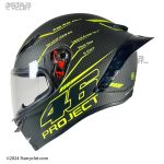 کلاه کاسکت فک ثابت طرح AGV مدل RR-GREEN