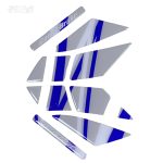 پد گلگیر موتور سیکلت مدل ZR-WHT مناسب کلیک و طرح کلیک