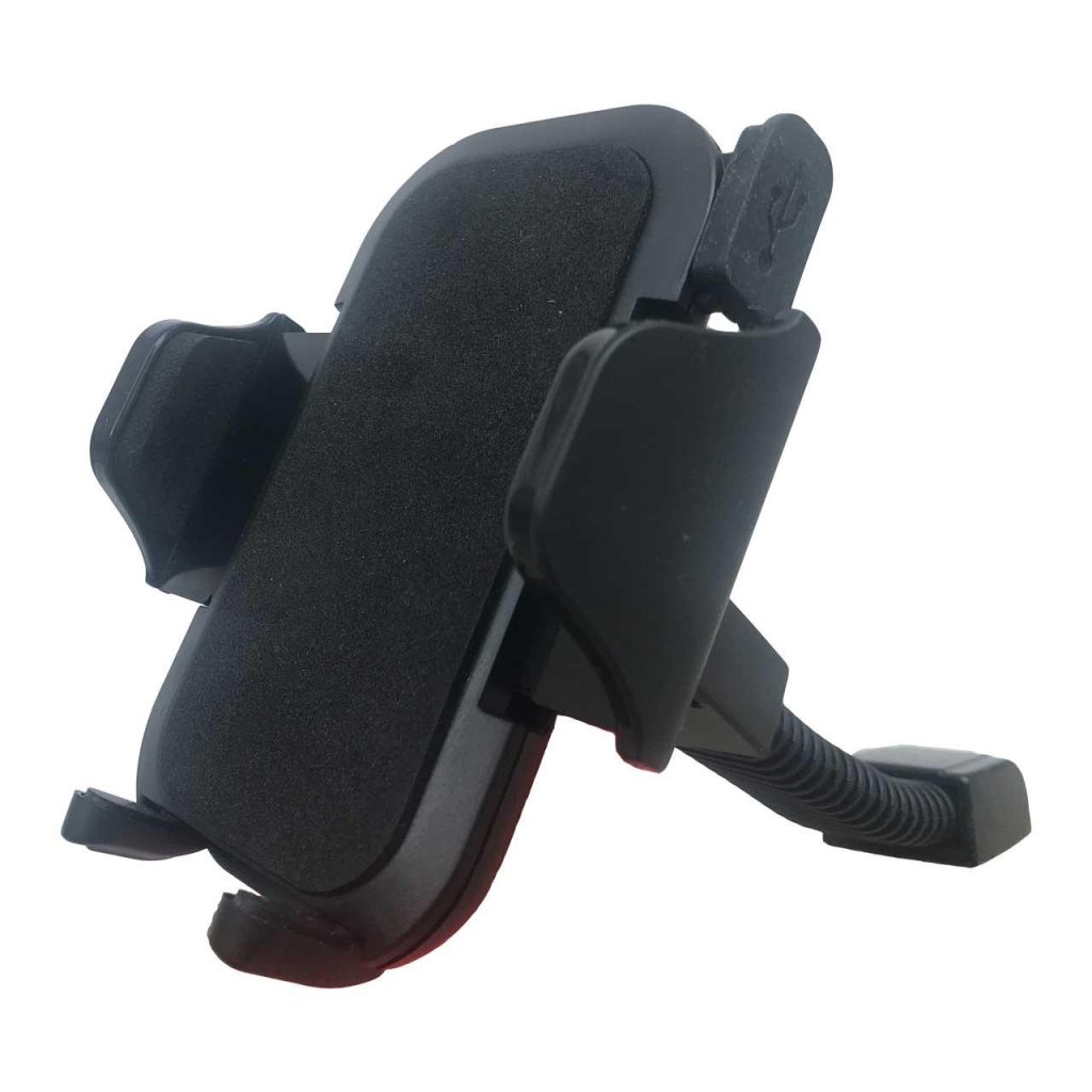 پایه نگه دارنده موبایل موتور سیکلت مدل phone rack شارژر دار