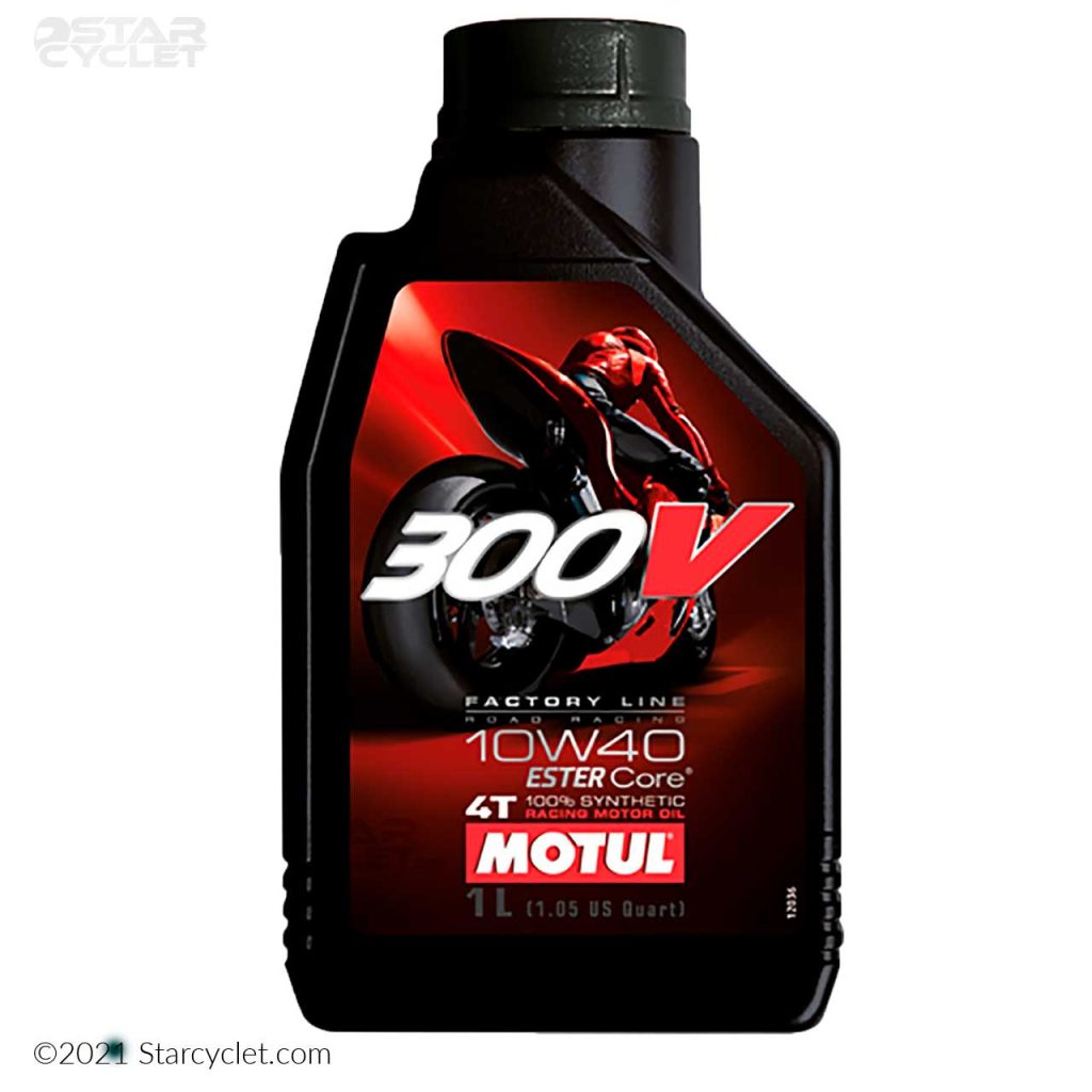 روغن موتور سیکلت موتول 300V مدل 15W60