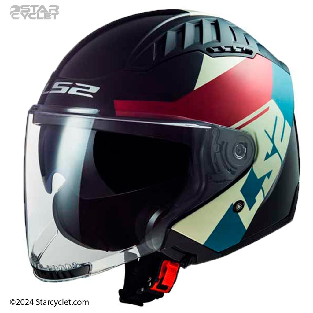کلاه کاسکت بدون فک LS2 مدل COPTER-CREAM