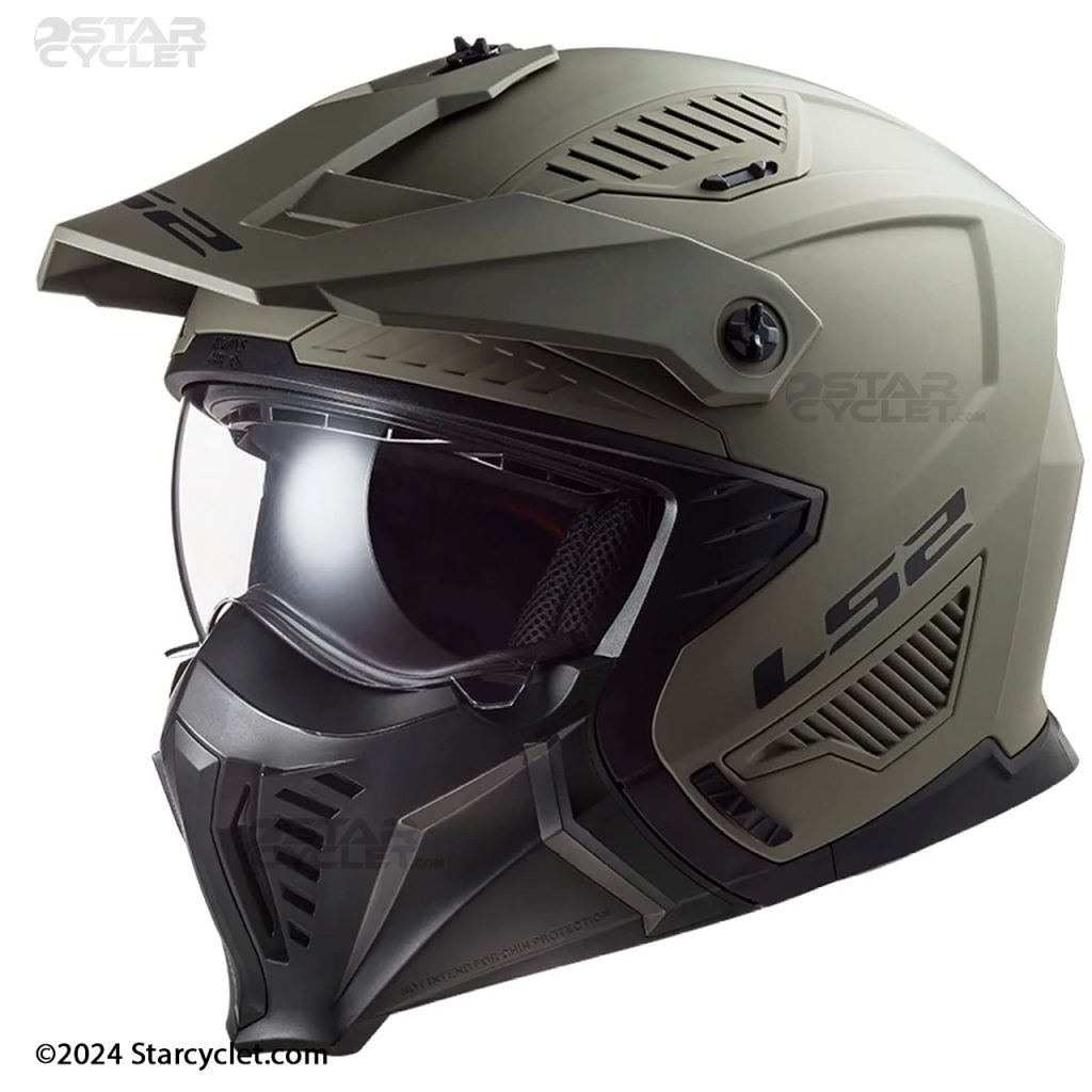 کلاه کاسکت فک جدا LS2 مدل DRIFTER-SAND