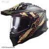 خرید کلاه کاسکت ادونچری LS2 مدل EXPLORER-CARBON-CREAM-GREEN-RED