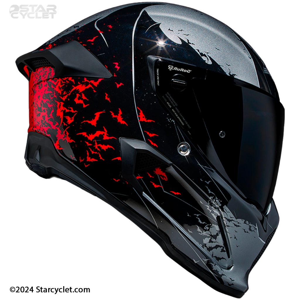 کلاه کاسکت RORUC مدل ATLAS4-BATMAN