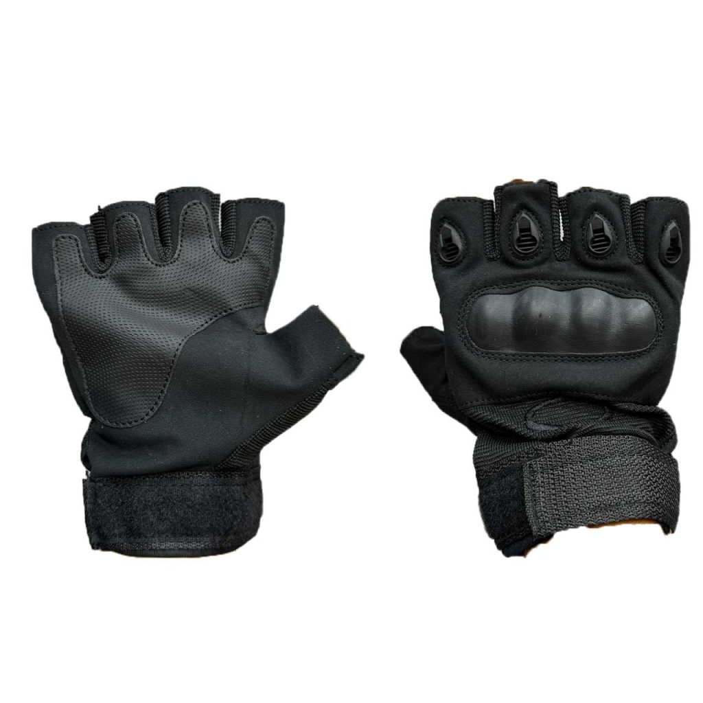 خرید دستکش نیمه چهارفصل موتور سیکلت اکلی مدل IGD G2-BLK