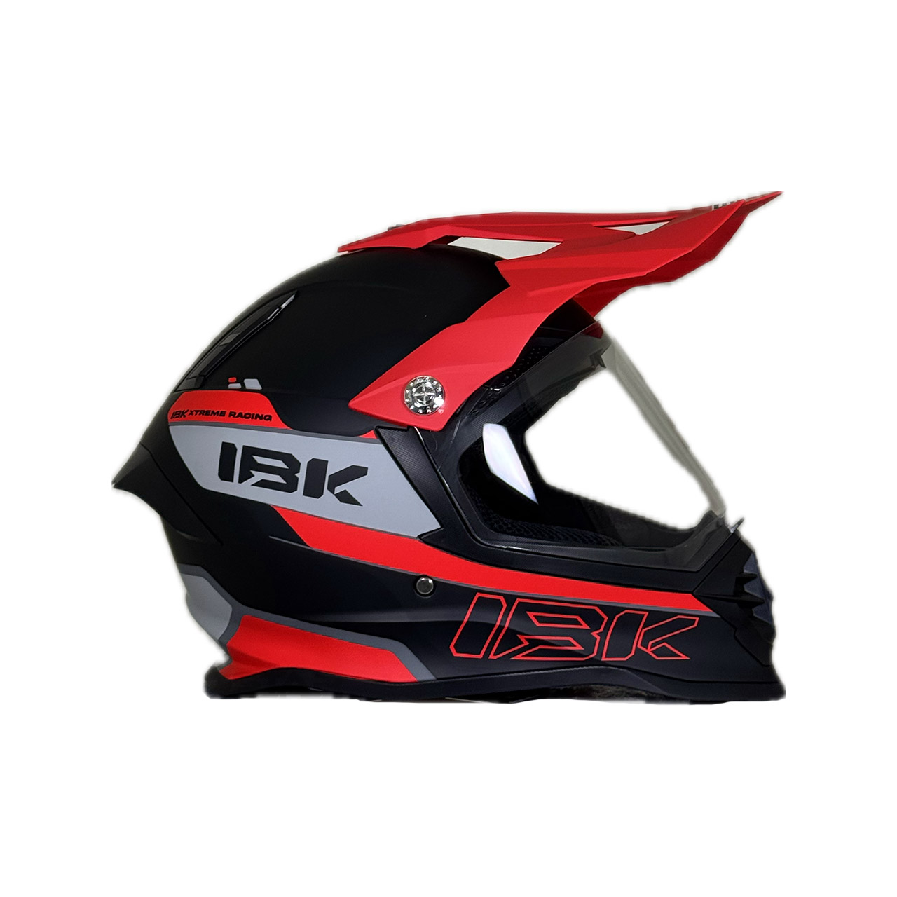 عکس کلاه کاسکت کراسی IBK مدل RD-BL