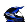 نما پشت کلاه کاسکت کراسی IBK مدل BLU-BK