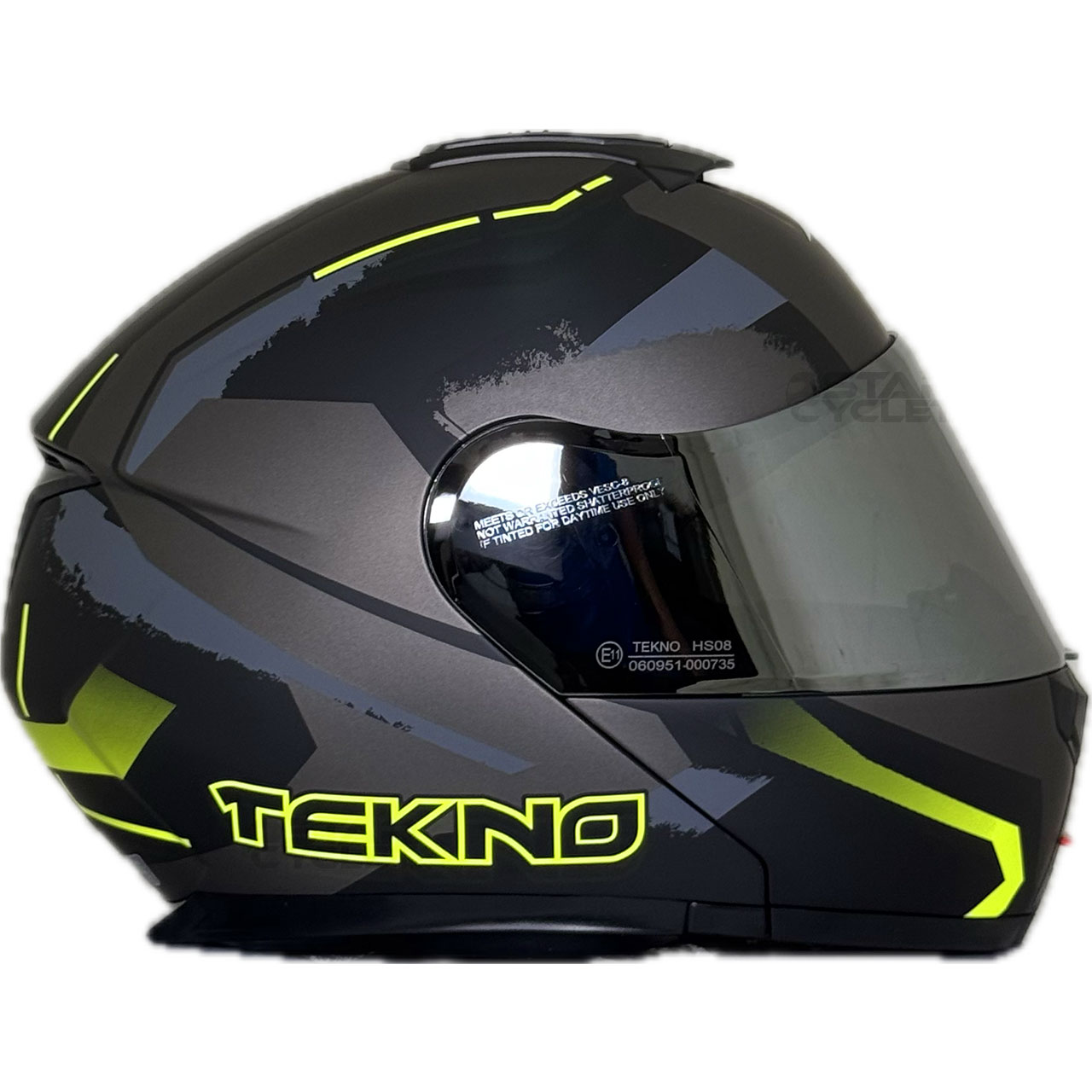 خرید کلاه کاسکت تکنو مدل T144 BLK-GRY