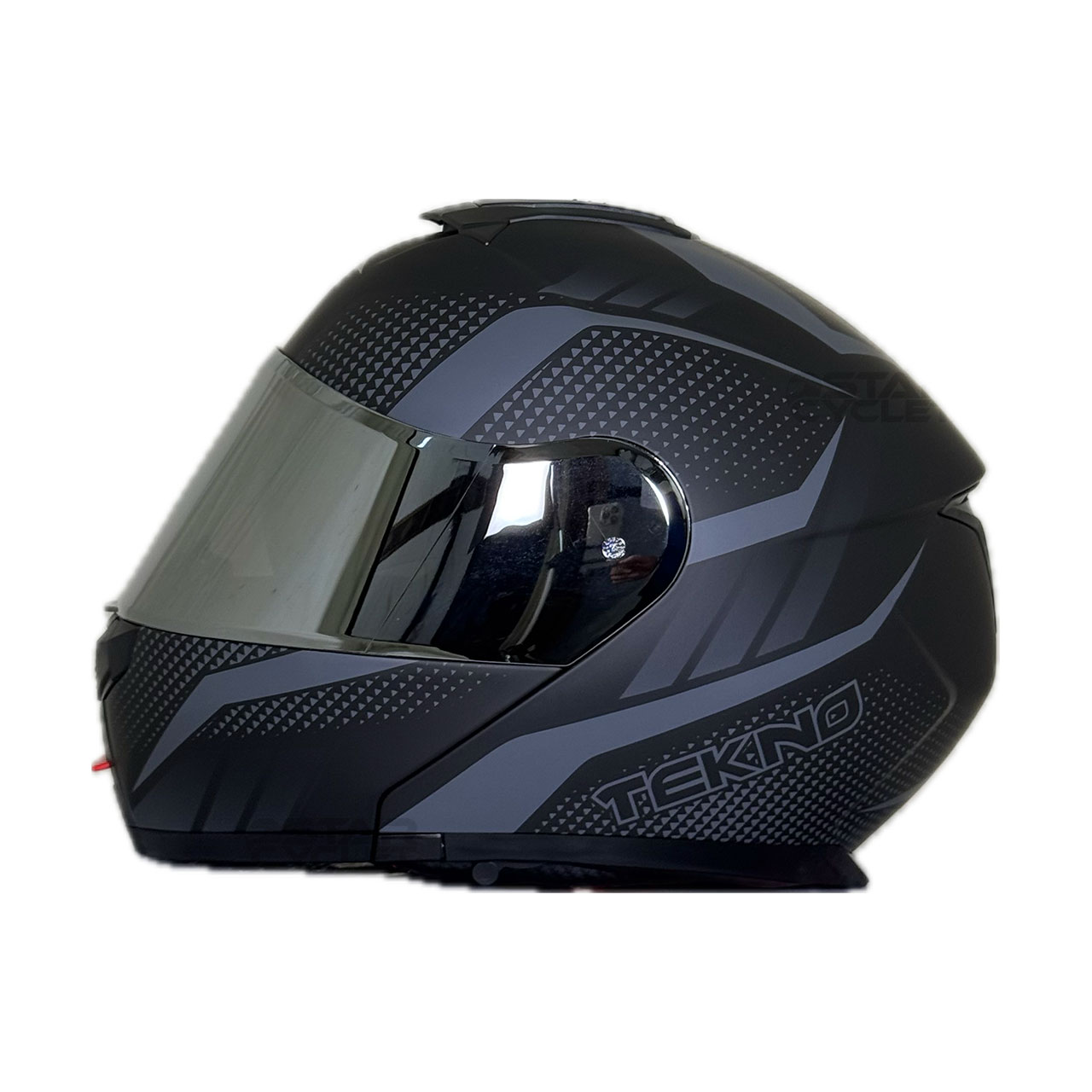 خرید کلاه کاسکت تکنو مدل T144 BLK-GYW