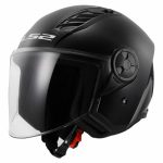 خرید کلاه کاسکت بدون فک LS2 مدل 616 SHINE BLACK بلوتوث دار