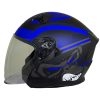 وزن کلاه کاسکت بدون فک EK مدل JK528 BKBLU