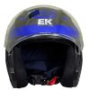 بررسی کلاه کاسکت بدون فک EK مدل JK528 BKBLU