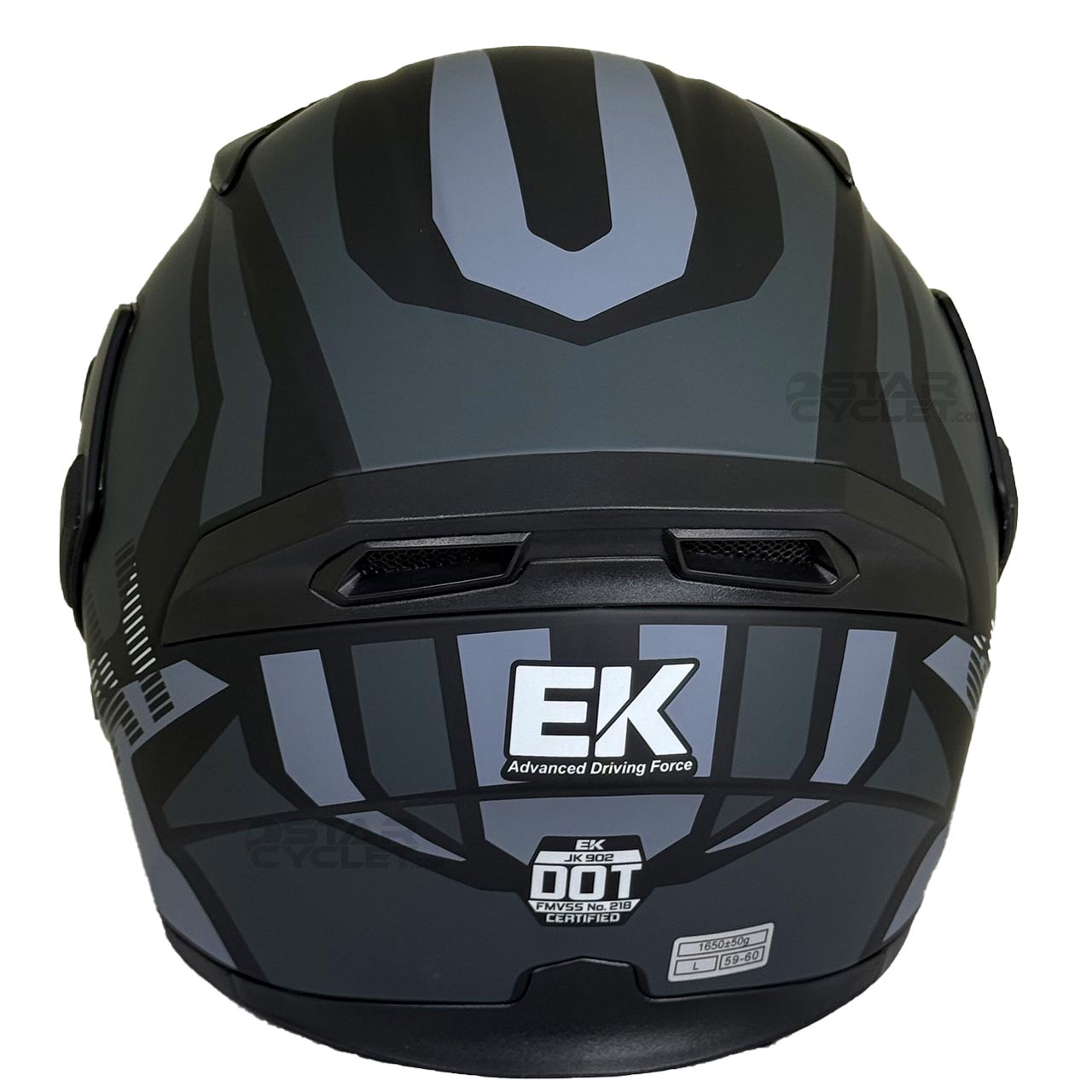 کیفیت کلاه کاسکت فک متحرک EK مدل JK902-GREY