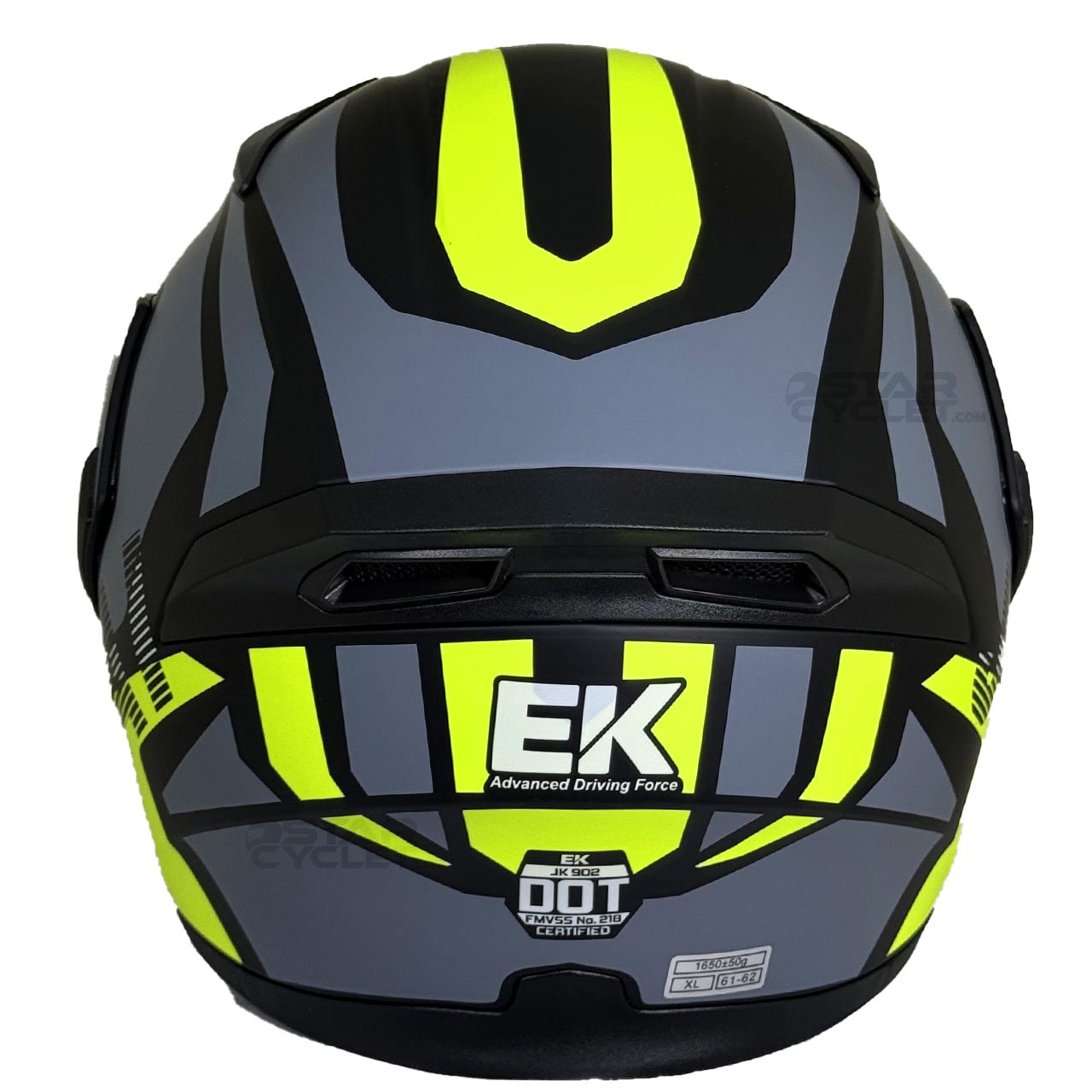 استاندارد کلاه کاسکت فک متحرک EK مدل JK902-GRYL