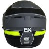 عکس کلاه کاسکت فک متحرک EK مدل JK908-GRY-YL