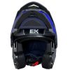بررسی کلاه کاسکت ادونچری EK مدل JK910 BLU