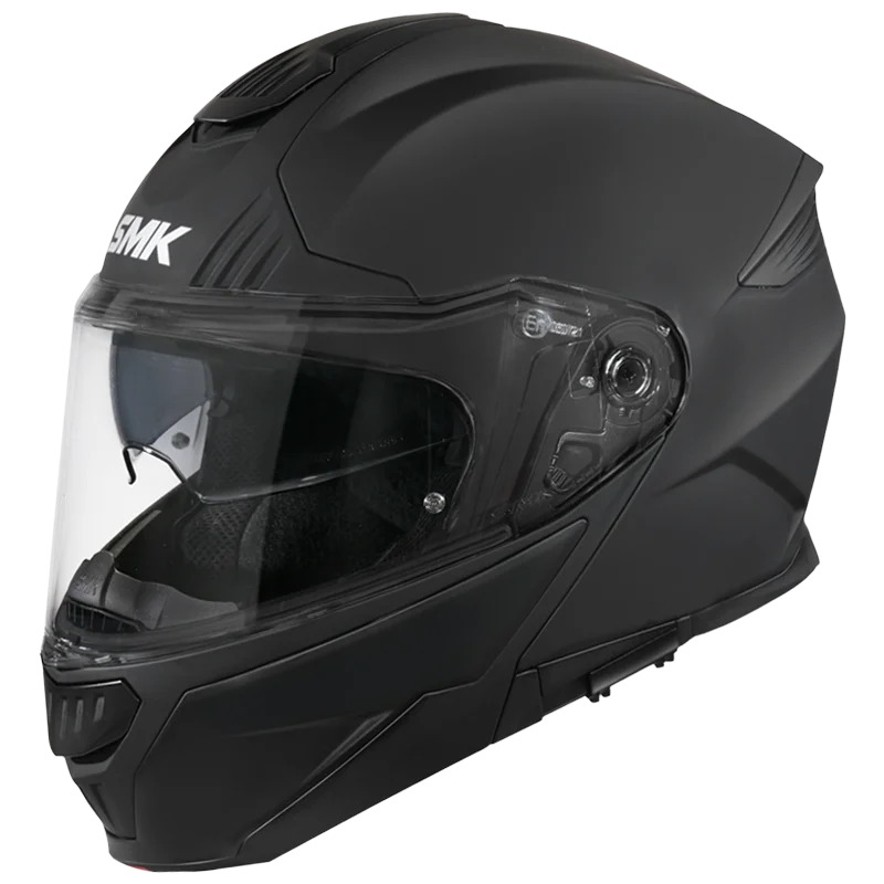خرید کلاه کاسکت فک متحرک SMK گولوینگ مدل BLK-MAT (MA200)