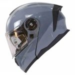خرید کلاه کاسکت فک متحرک LAVOUS مدلSHINE-GREY