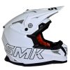 بررسی کلاه کاسکت کراسی SMK آلترا مدل UNICOLOUR (GL120)