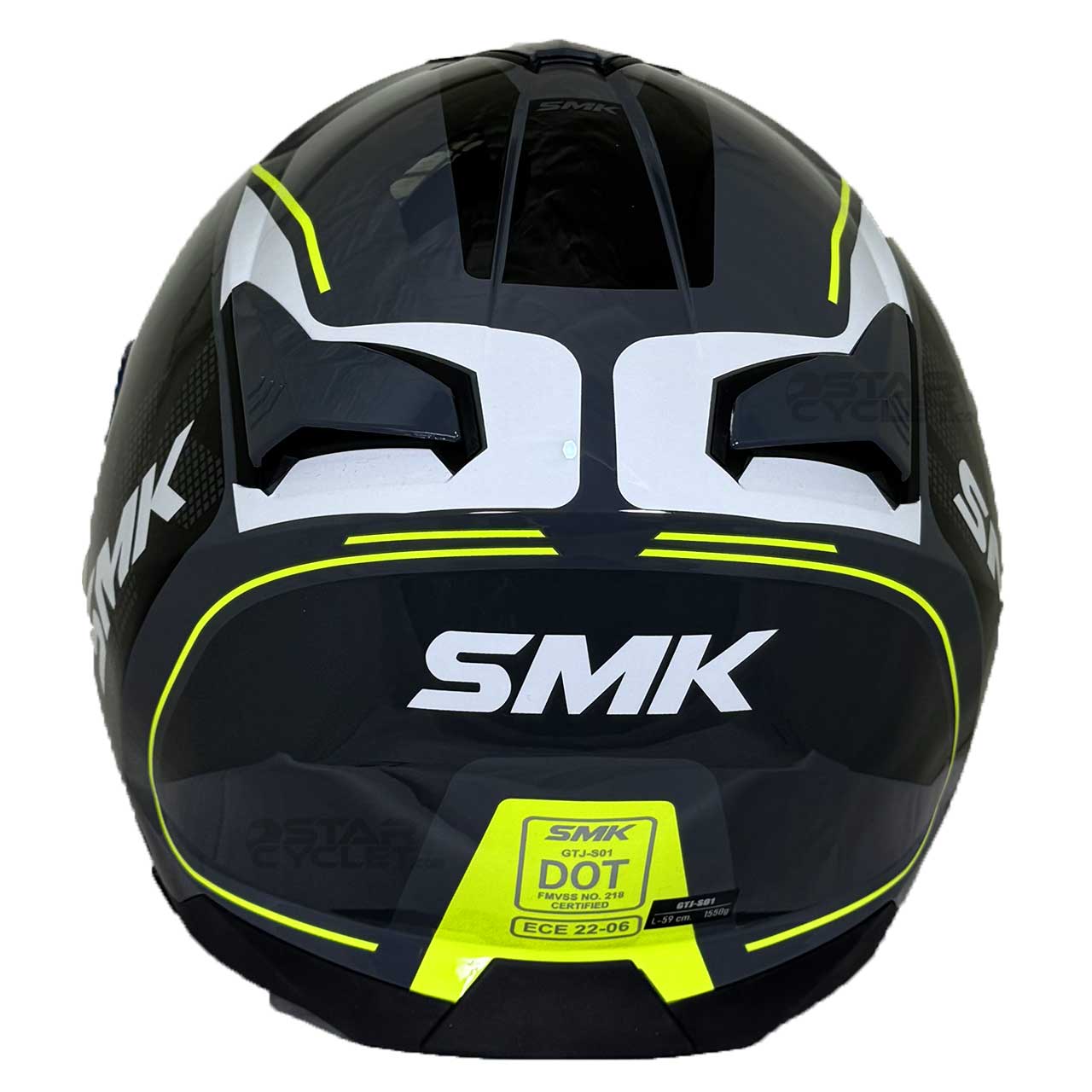 کیفیت کلاه کاسکت بدون فک SMK GTJ مدل TOURER (GL614)