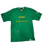 خرید تیشرت آستین کوتاه طرح کاوازاکی مدل GREEN02